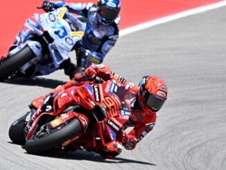 MotoGp Aragon Marc Marquez trionfa davanti al fratello Alex e Bagnaia