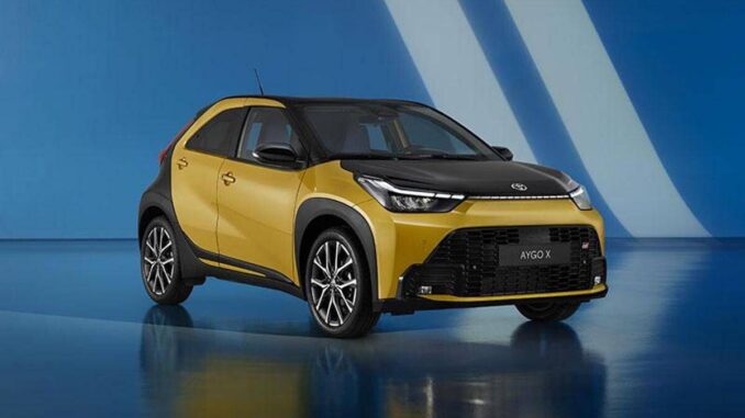 Nuova Toyota Aygo X Hybrid la compatta ibrida pensata per la citta