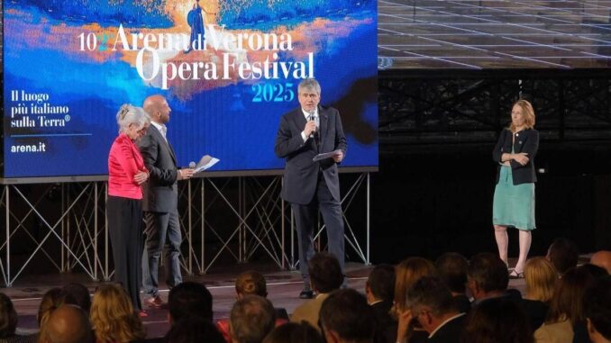 Oltre 9 milioni di euro raccolti da ’67 Colonne per l’Arena di Verona’