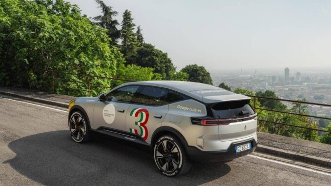 Polestar torna alla Mille Miglia Green 2025 con la ‘Collezione Mille’