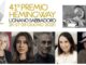 Premio Hemingway a Gimenez Bartlett Kingsley e Sala