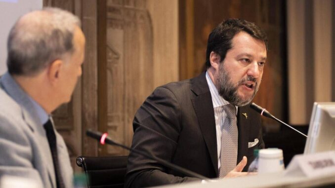 Salvini: “Milano Cortina Olimpiadi della pace. Ci sarà la bandiera di Israele”
