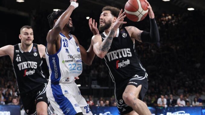 Virtus Bologna-Germani Brescia: orario e dove vederla in tv