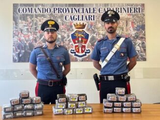 operazione antidroga corrieri Cagliari