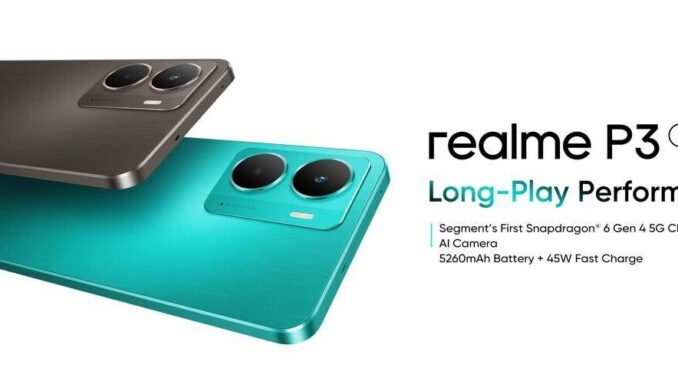 realme P3: lo smartphone pensato per i giovani arriva in Italia