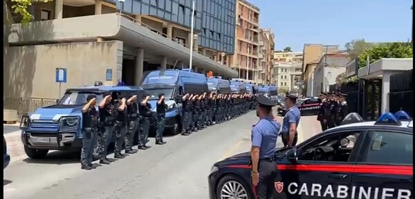 tributo onore Brigadiere Legrottaglie